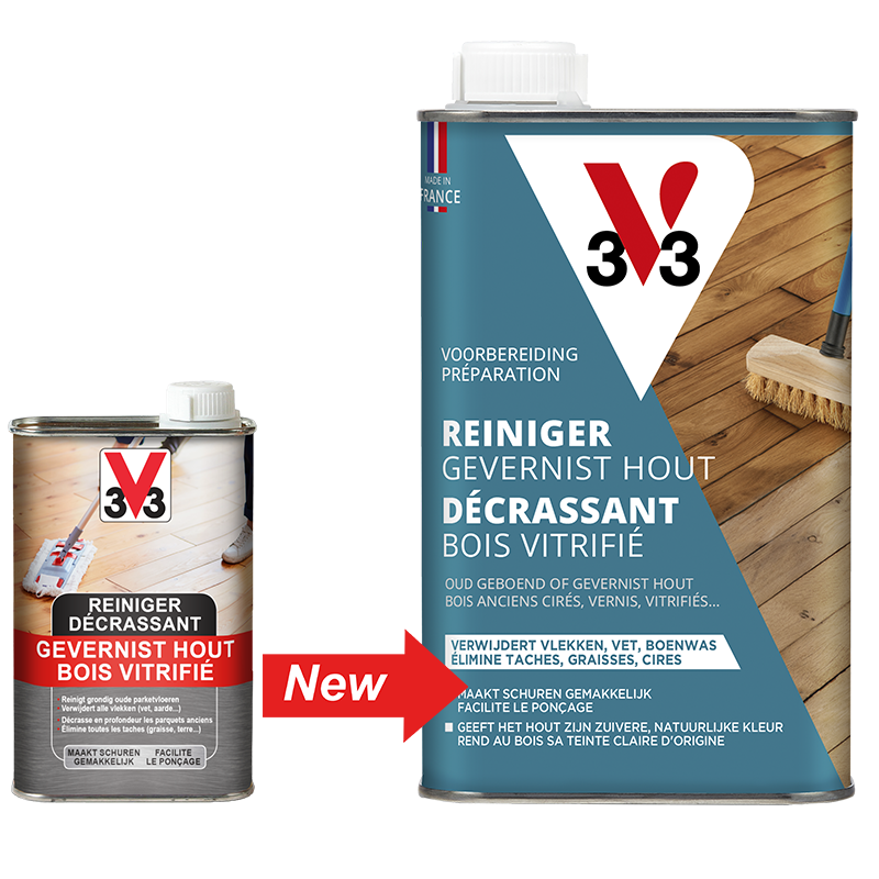 Rénovateur bois Broszio Tools 4 en 1 Vernis bois 500 ml Peinture bois  extérieur intérieur Ravive