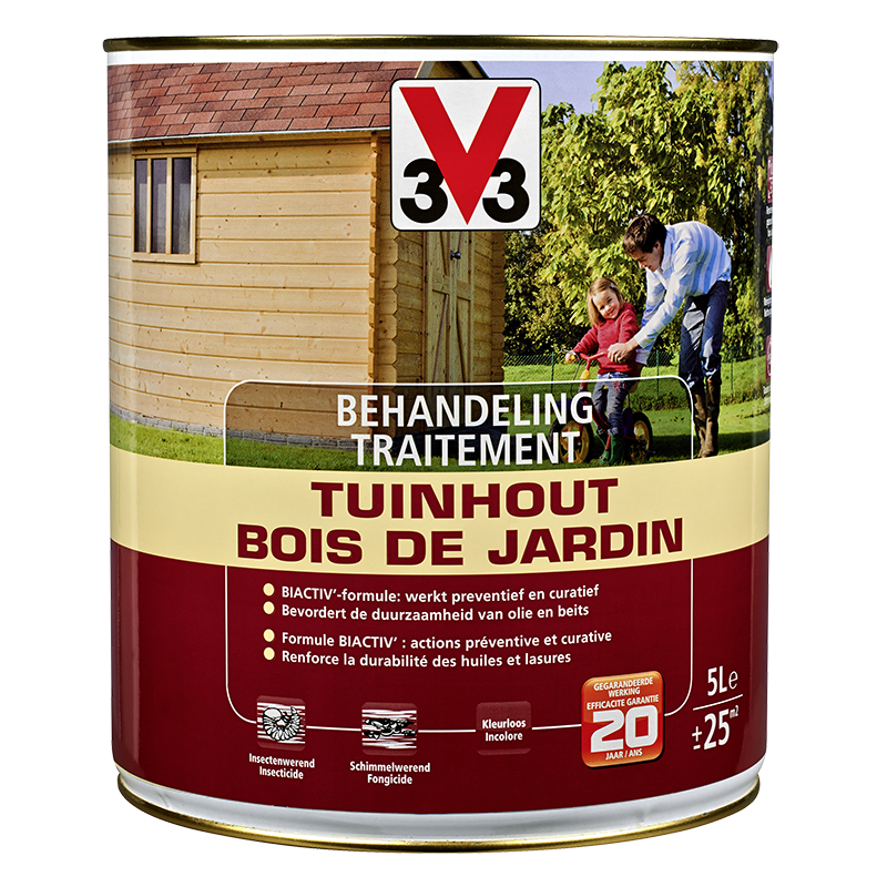 Traitement bois de jardin - Behandeling tuinhout (5L)