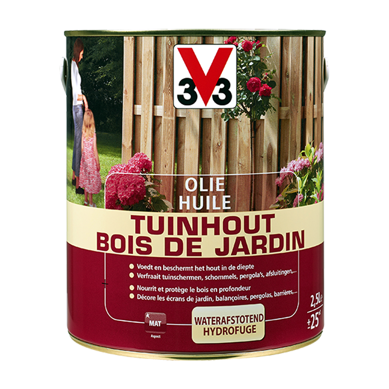 Générique Huile bois de jardin 2,5L