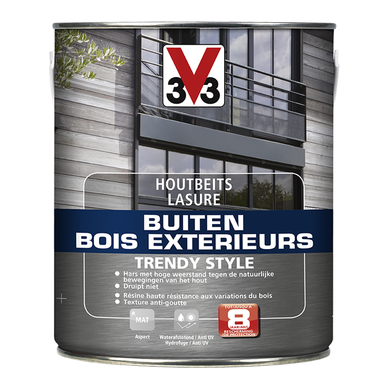 Générique Lasure Bois Extérieur Trendy Style - 2,5L
