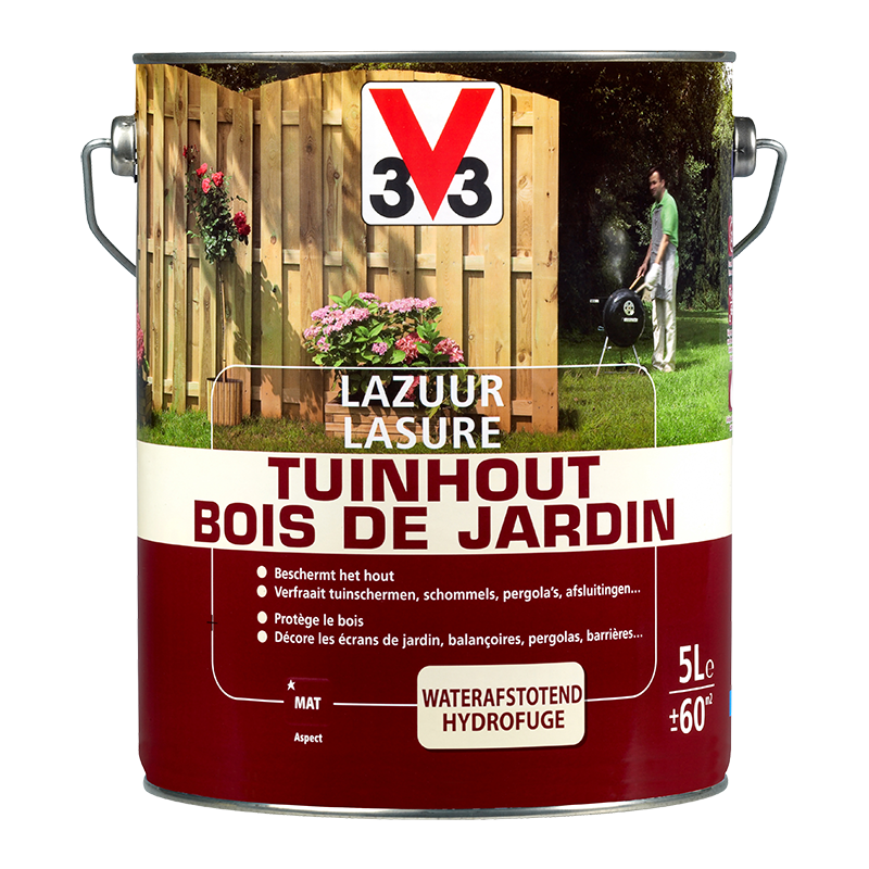 Générique Lasure Bois de jardin 5L