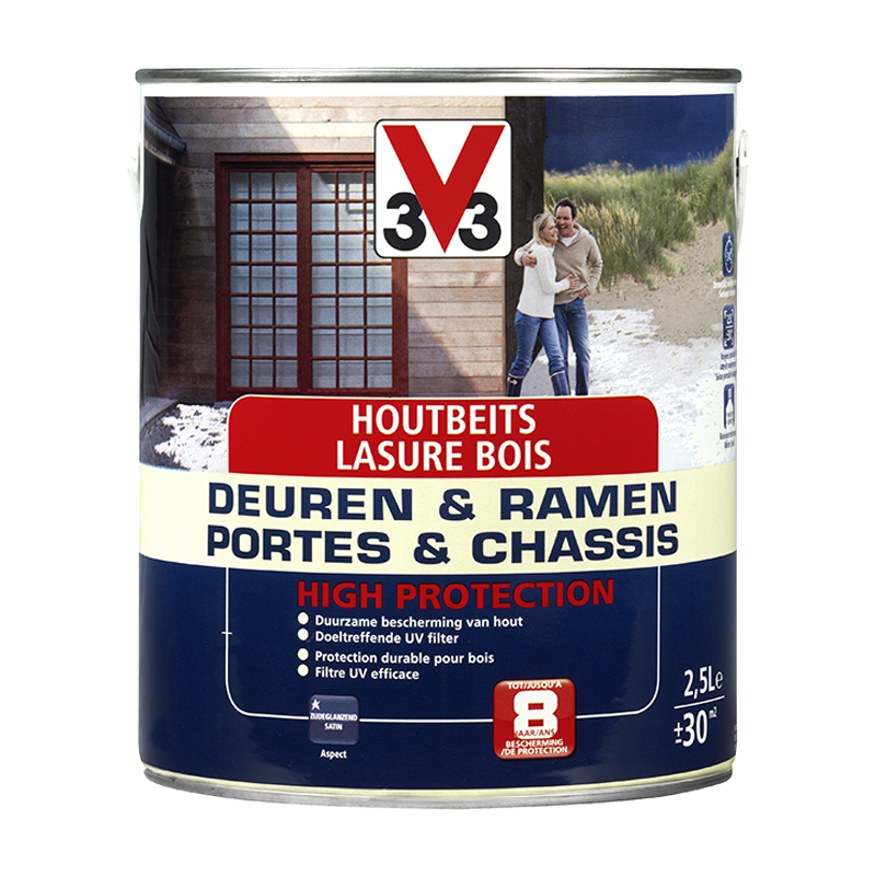 Générique Lasure Portes & Châssis high protection 2,5L
