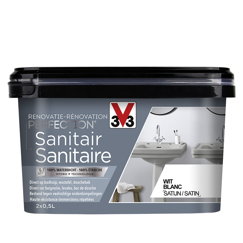 Peinture Sanitaire, Baignoire, Lavabo - Rénovation Perfection - V33